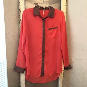 Free People Blouse Size Small